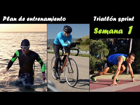 Entrenamiento triatlon sprint 8 semanas
