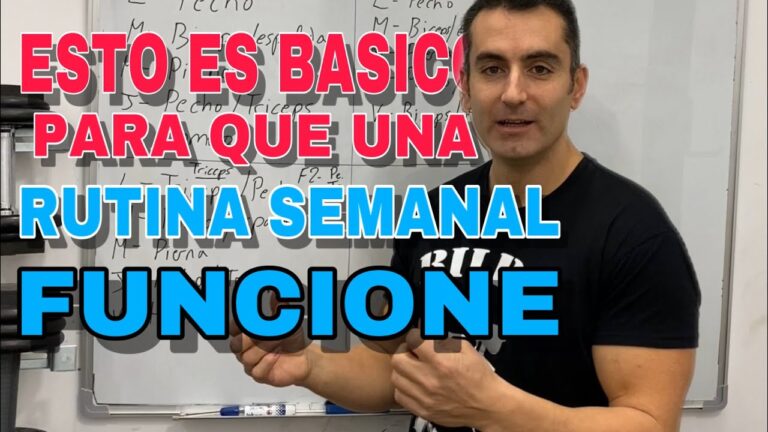 Frecuencia semanal de entrenamiento